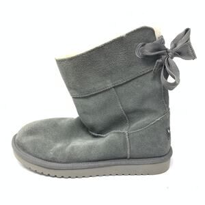 Koolaburra By Ugg Women's Size 7 Andrah Short Bootie Faux Suede Gray